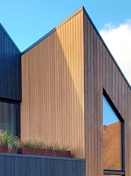 Thermisch gemodificeerd hout
