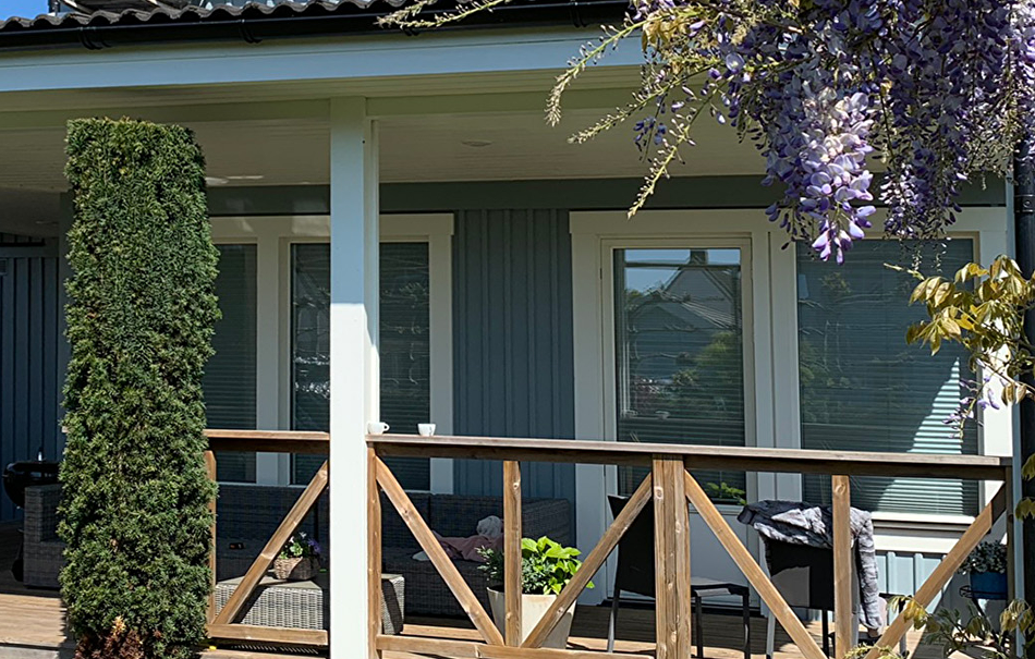 Schilderwerk Zweeds Home woning