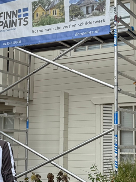 Schilderwerk Finnlogs woning in Roosendaal