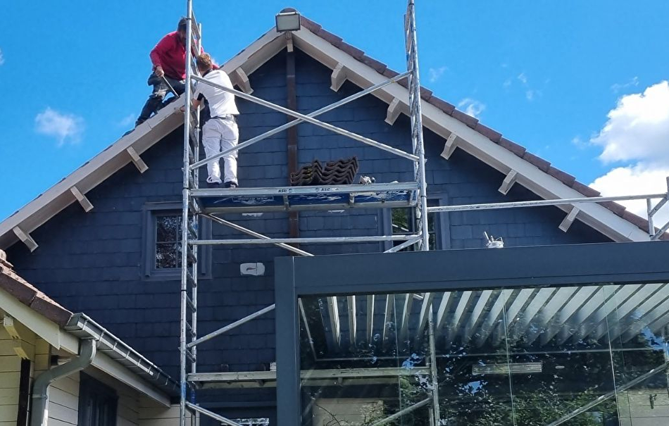 Een eigentijdsere look logwoning Berlaar