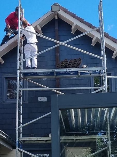 Een eigentijdsere look logwoning Berlaar