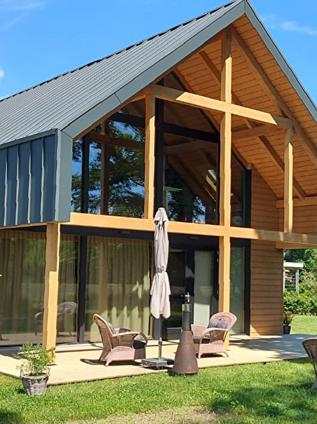 Paal en balkwoning in Uddel