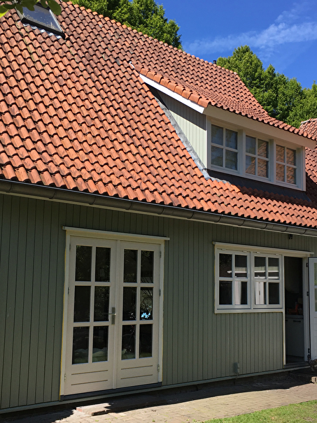 Houtskeletbouw in Oostenrijkse stijl
