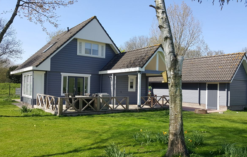 Nieuwe kleuren voor dit Finnhouse in Rhoon