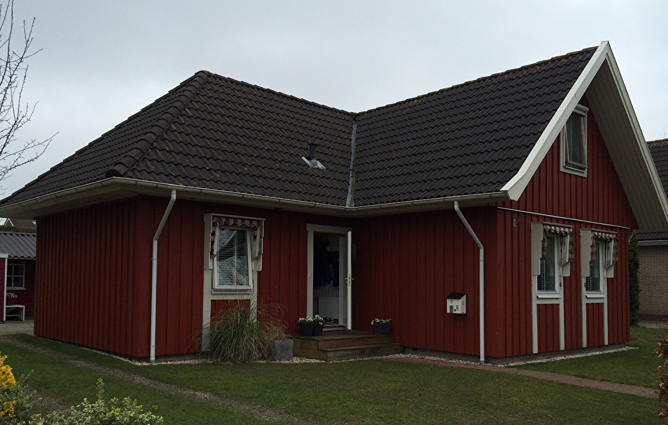 Schilderbeurt voor Zweeds huis in Jubbega