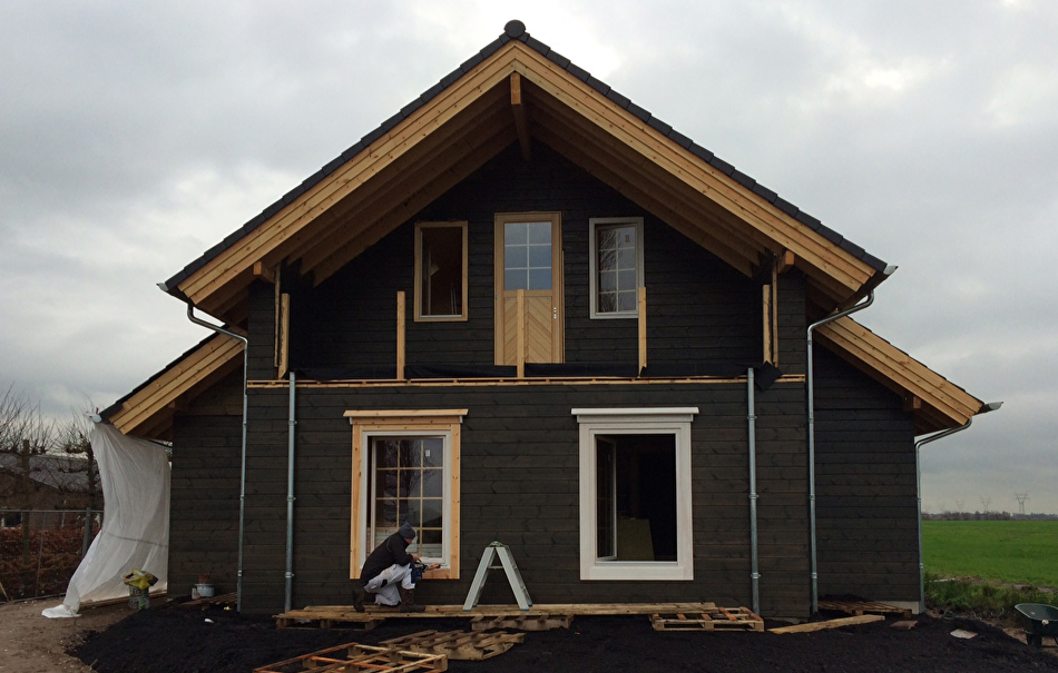 Suomen Log House in Hazerswoude