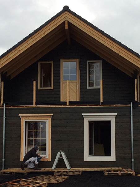 Suomen Log House in Hazerswoude