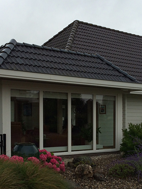 Schilderbeurt Finnhouse woning in Geldermalsen