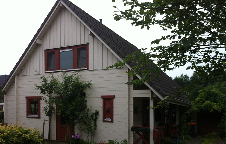 Houtherstel woning in Laren