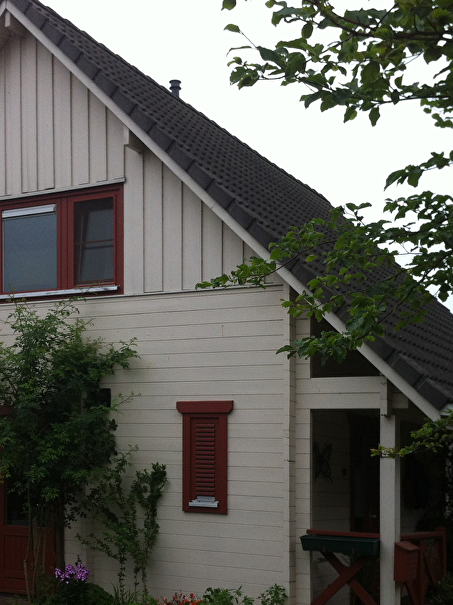 Houtherstel woning in Laren