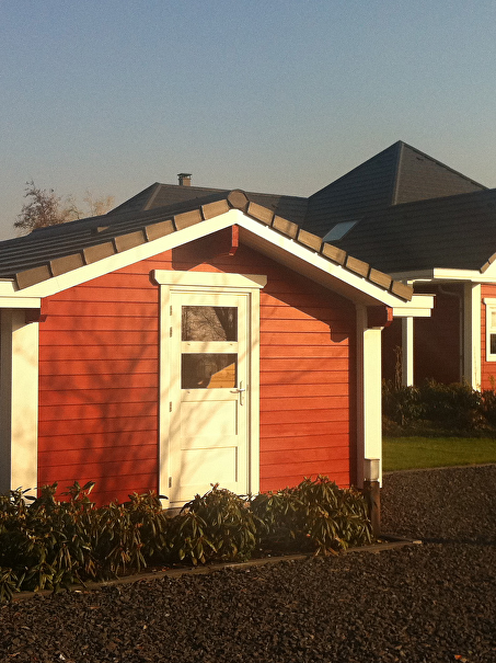 Onderhoudsdag van een bijzondere Finnhouse woning