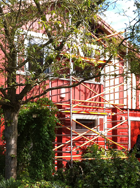 Renovatie Fins Loghuis in Middelburg