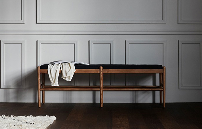 Elegantie door reliëf met afdekstrips