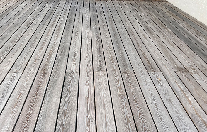 Voordat je je terras behandeld