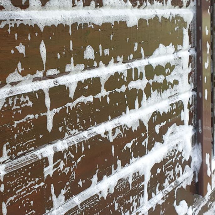 4. Reinig voor het schilderen de oppervlakken en wacht tot ze droog zijn