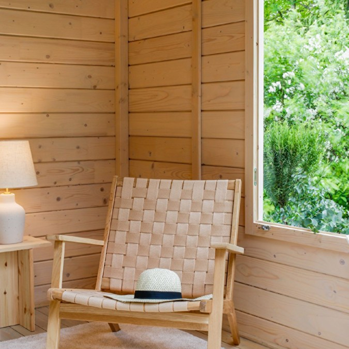 Een extra gastenkamer in de zomer